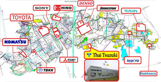 Amata Map